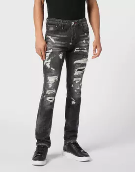 Джинсы Прямые Philipp Plein