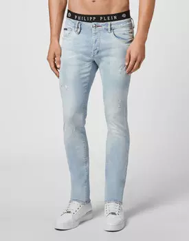 Джинсы Прямые Philipp Plein