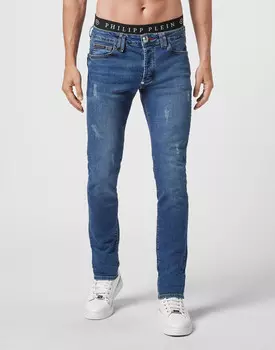 Джинсы Прямые Philipp Plein