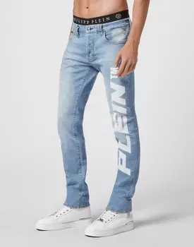 Джинсы Прямые Philipp Plein