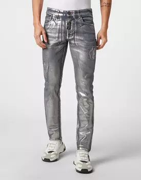 Джинсы Прямые Philipp Plein