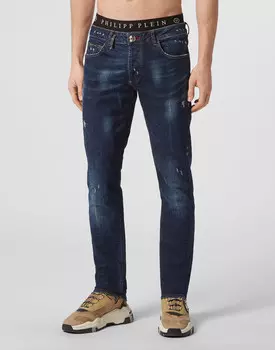 Джинсы Прямые Philipp Plein