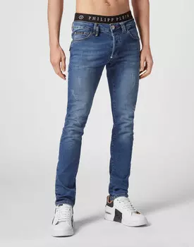 Джинсы Прямые Philipp Plein