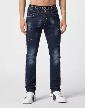 Джинсы Прямые Philipp Plein