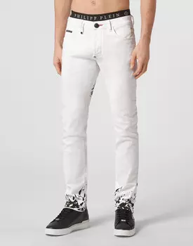 Джинсы Прямые Philipp Plein