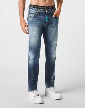 Джинсы Прямые Philipp Plein