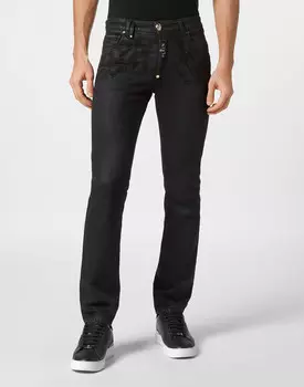 Джинсы Прямые Philipp Plein