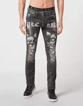 Джинсы Прямые Philipp Plein