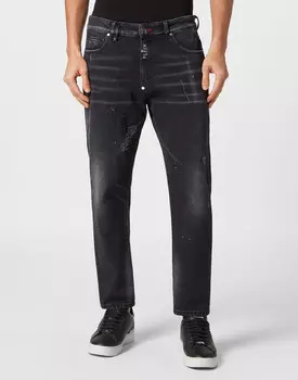 Джинсы Прямые Philipp Plein