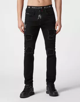 Джинсы Прямые Philipp Plein