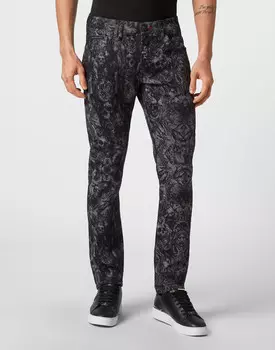 Джинсы Прямые Philipp Plein