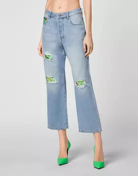 Джинсы Прямые Philipp Plein