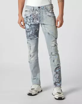 Джинсы Прямые Philipp Plein