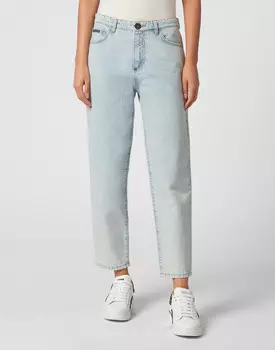 Джинсы С Высокой Посадкой Philipp Plein