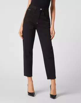 Джинсы С Высокой Посадкой Philipp Plein