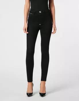 Джинсы С Высокой Посадкой Philipp Plein