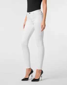 Джинсы С Высокой Посадкой Philipp Plein