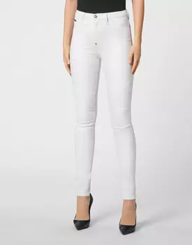 Джинсы С Высокой Посадкой Philipp Plein