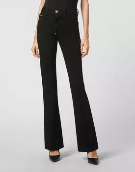 Джинсы С Высокой Посадкой Philipp Plein