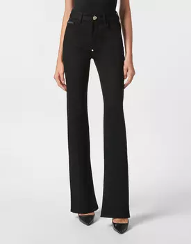 Джинсы С Высокой Посадкой Philipp Plein