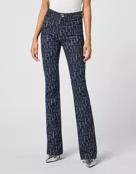 Джинсы С Высокой Посадкой Philipp Plein