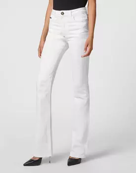 Джинсы С Высокой Посадкой Philipp Plein