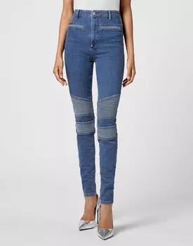 Джинсы С Высокой Посадкой Philipp Plein