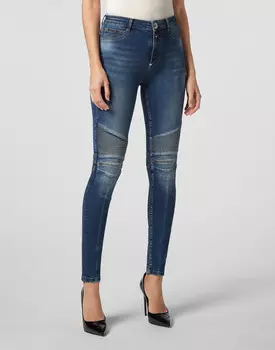 Джинсы Зауженные Philipp Plein