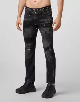 Джинсы Зауженные Philipp Plein
