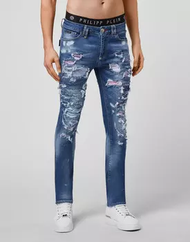 Джинсы Зауженные Philipp Plein