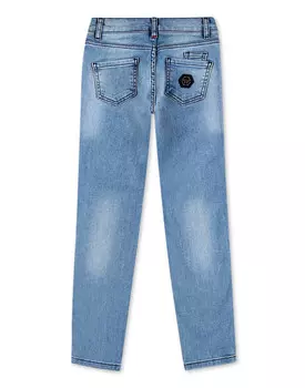 Джинсы Зауженные Philipp Plein