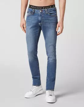 Джинсы Зауженные Philipp Plein