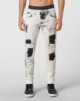 Джинсы Зауженные Philipp Plein
