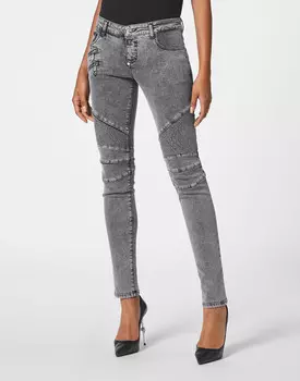 Джинсы Зауженные Philipp Plein