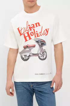 Футболка Dolce&Gabbana Модель Из Коллекции Italian Holiday