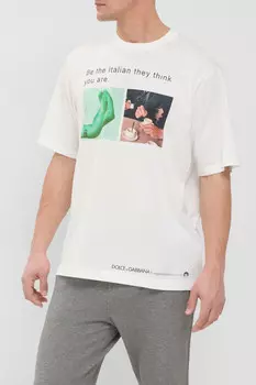 Футболка Dolce&Gabbana Модель Из Коллекции Italian Holiday