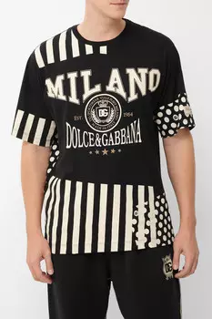Футболка Dolce&Gabbana Модель Из Коллекции Palermo