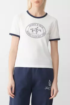 Футболка Sporty Rich Модель Ringer