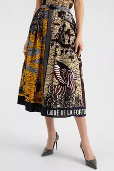 Юбка Dior С Принтом Toile De Jouy Tropicalia