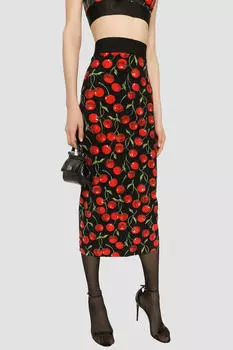 Юбка Dolce & Gabbana Модель Из Коллекции Black Sicily