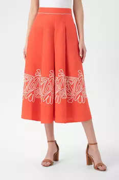 Юбка Loro Piana С Контрастным Узором