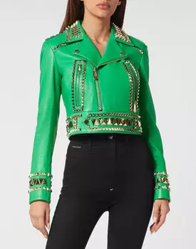 Кожаная Куртка Philipp Plein