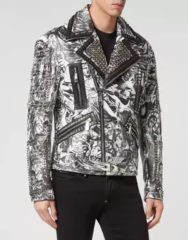 Кожаная Куртка Philipp Plein