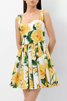 Платье Dolce & Gabbana Модель Из Коллекции Flowering