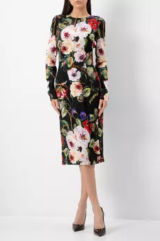 Платье Dolce & Gabbana Модель Из Коллекции Flower Power