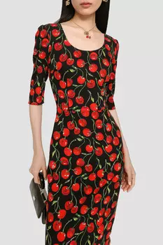 Платье Dolce & Gabbana Модель Из Коллекции Black Sicily