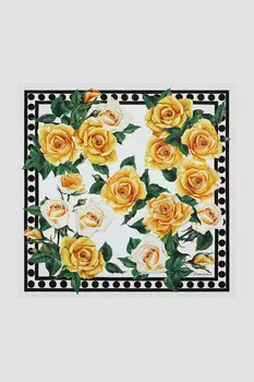 Платок Dolce & Gabbana Модель Из Коллекции Flowering