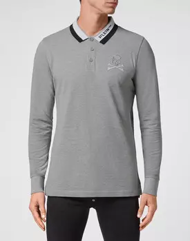 Поло С Длинным Рукавом Philipp Plein