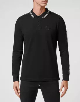 Поло С Длинным Рукавом Philipp Plein