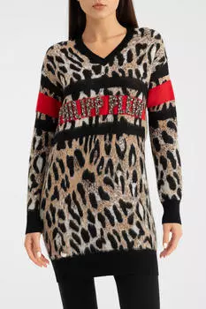 Пуловер Philipp Plein С Лого Из Кристаллов